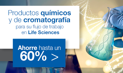 Productos químicos y de cromatografía para su flujo de trabajo en Life Sciences